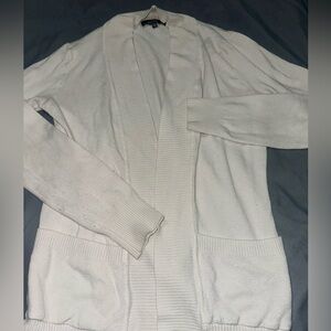 Be Cool White Knitted Cardigan